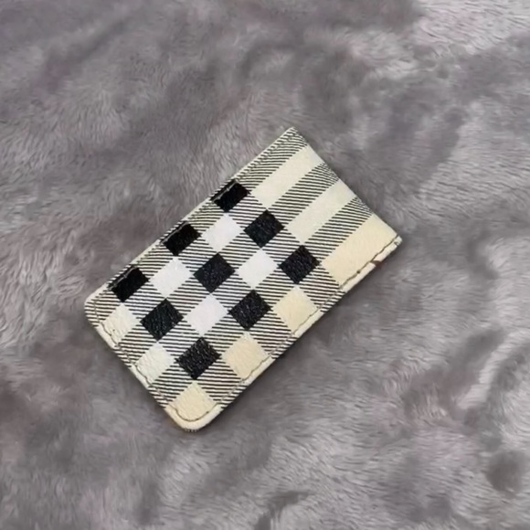 Burberry leather money holder wallet unisex - Picture 6 of 6